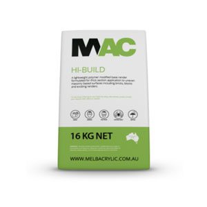 Mac Hi-Build Render (16kg) - Rodgers Building and Landscaping Supplies
