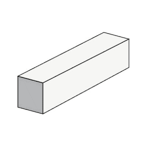 10.83 Half High Solid Block - Rodgers Building and Landscaping Supplies