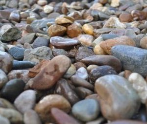 River Pebbles - Small Bag - Rodgers Building and Landscaping Supplies